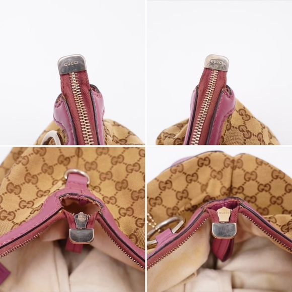 ❌️❌️SOLD❌️❌️AS30❤️GUCCI Monogram Sukey Top Handle Satchel - Picture 13 of 16